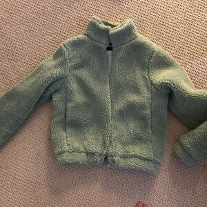 Blackmilk Clothing Small Sage Cherry Blossom Jacket